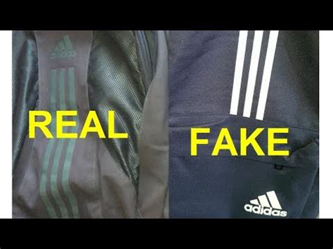 how to spot fake adidas backpack|adidas backpacks for school.